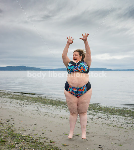 Joyful Movement Stock Image: Jumps and Twirls - Body Liberation Photos