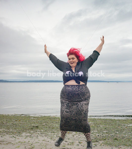 Joyful Movement Stock Image: Jumps and Twirls - Body Liberation Photos