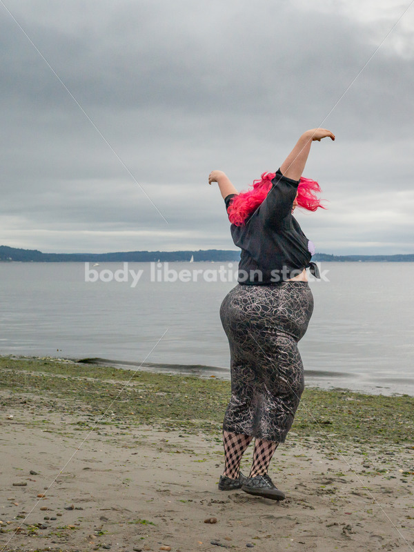 Joyful Movement Stock Image: Jumps and Twirls - Body Liberation Photos