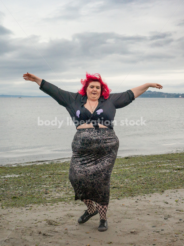 Joyful Movement Stock Image: Jumps and Twirls - Body Liberation Photos