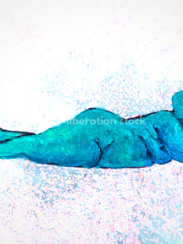 Kathryn Hack Figurative Art, Side View Woman Lying down - Body Liberation Photos