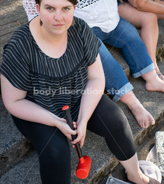 Non-Diet Stock Image: Scale Smashing - Body Liberation Photos