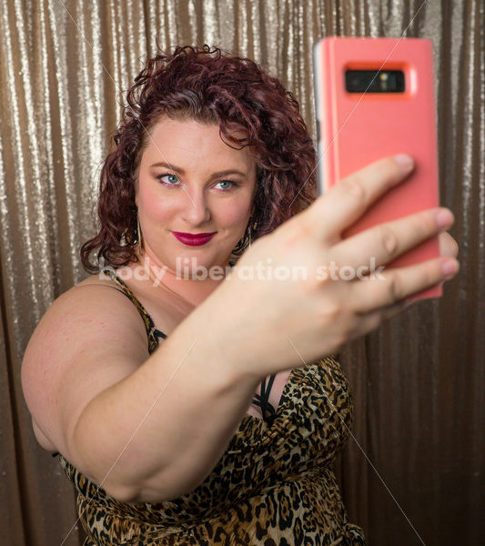 Party Fun with Plus Size Woman - Body Liberation Photos