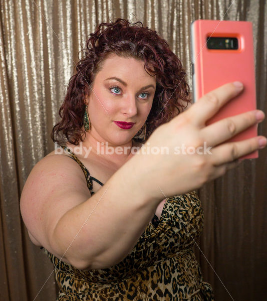 Party Fun with Plus Size Woman - Body Liberation Photos