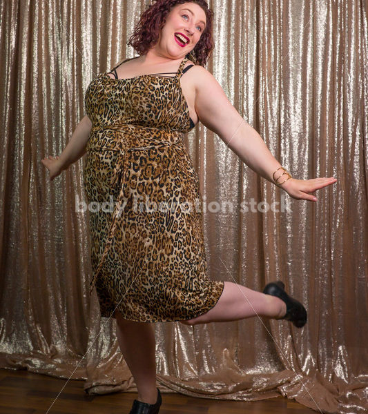 Party Fun with Plus Size Woman - Body Liberation Photos