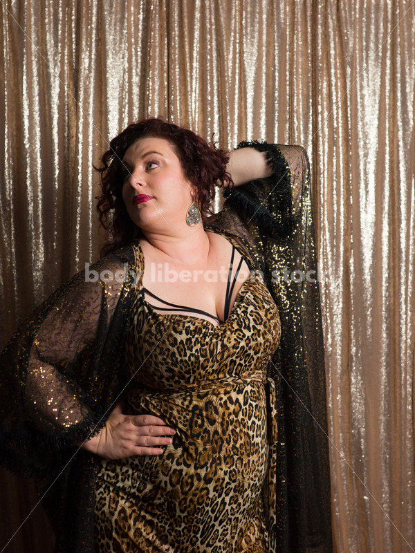 Party Fun with Plus Size Woman - Body Liberation Photos