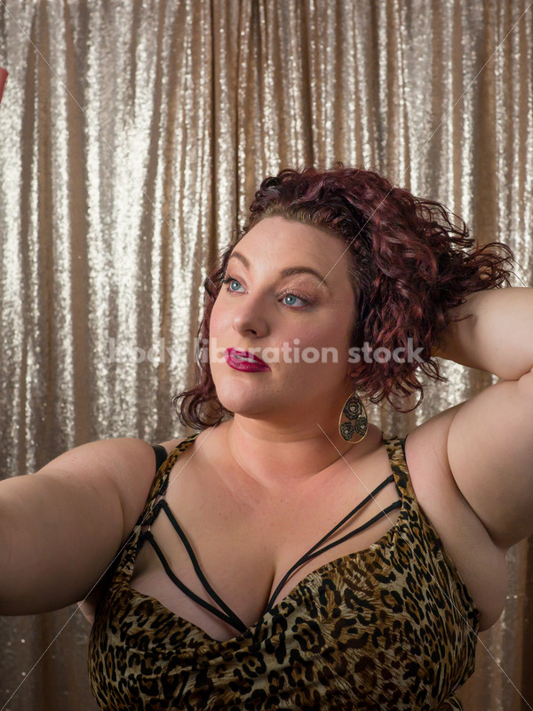 Party Fun with Plus Size Woman - Body Liberation Photos