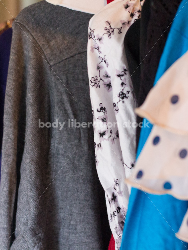Plus Size Clothing Stock Image: Clothing Rack - Body Liberation Photos