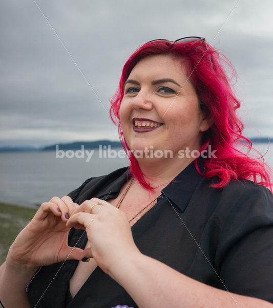 Romance Stock Photo: Heart Hands - Body Liberation Photos