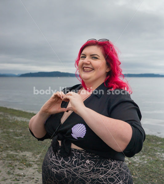 Romance Stock Photo: Heart Hands - Body Liberation Photos