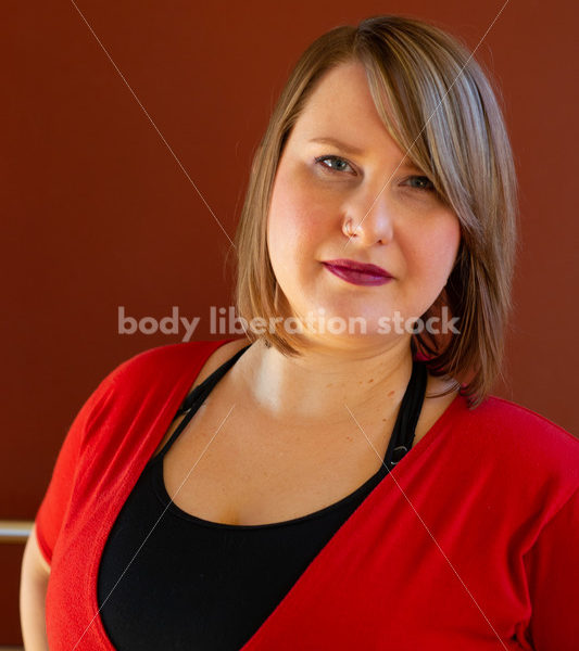 Body Positive Stock Photo: Plus-Size Yoga Teacher - Body positive stock and client photography + more | Seattle