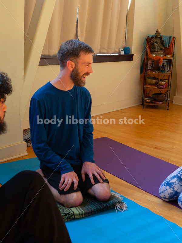 Diverse Yoga Stock Photo: Class Interaction - Body positive stock and client photography + more | Seattle