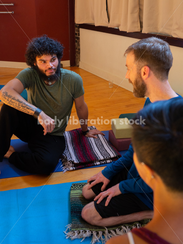 Diverse Yoga Stock Photo: Class Interaction - Body Liberation Photos