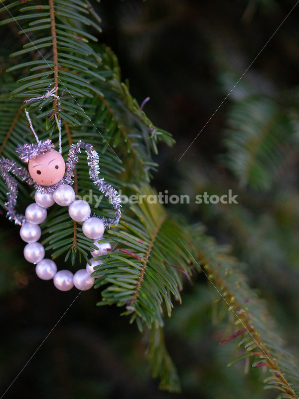 Holiday Stock Image: Christmas Tree Ornament - Body Liberation Photos