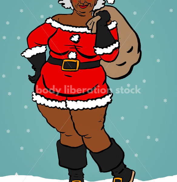 Lady Santa Claus - Body Liberation Photos & Stock