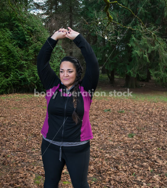 Multi-ethnic woman running in a park - Body Liberation Photos