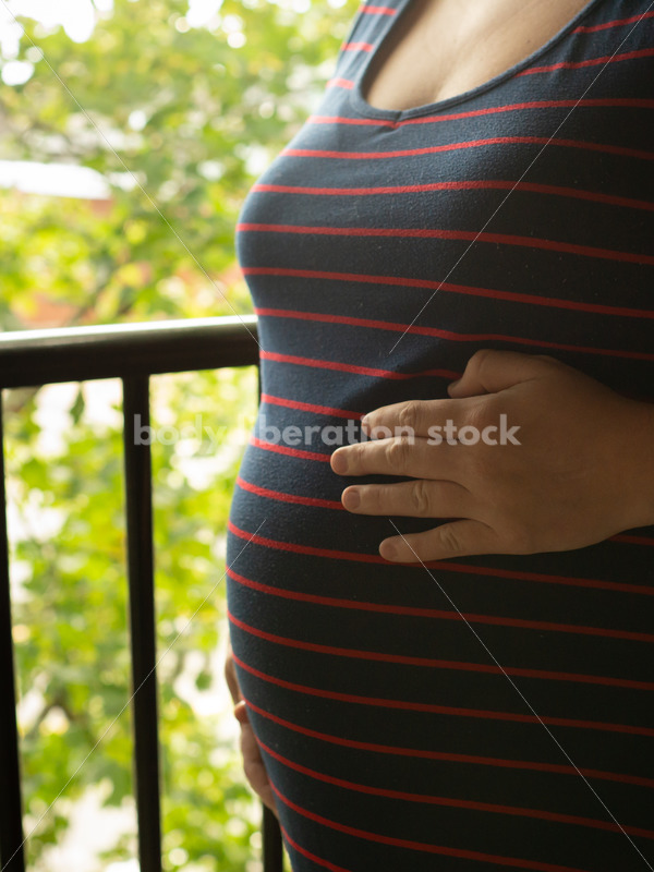 Plus Size Pregnancy Stock Image - Body Liberation Photos