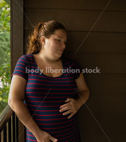 Plus Size Pregnancy Stock Image - Body Liberation Photos