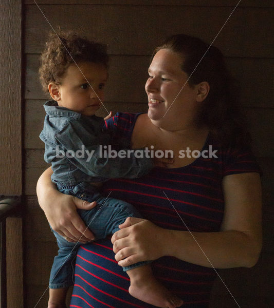 Plus Size Pregnancy and Family Stock Image - Body Liberation Photos