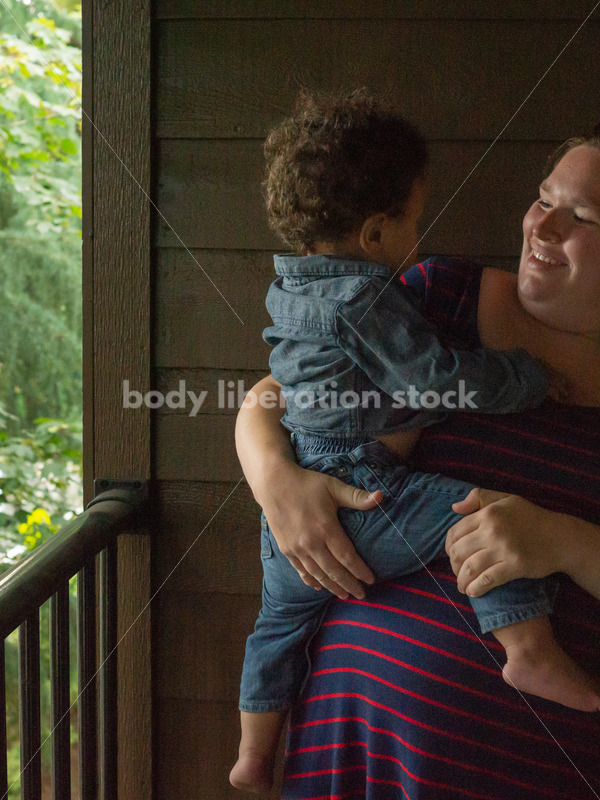 Plus Size Pregnancy and Family Stock Image - Body Liberation Photos