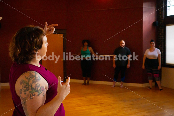 Plus Size & Diverse Stock Photo: Fat Dance Class - Body Liberation Photos & Stock