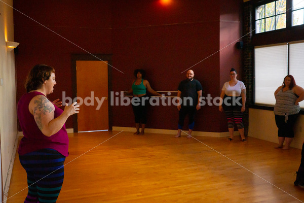 Plus Size & Diverse Stock Photo: Fat Dance Class - Body Liberation Photos & Stock