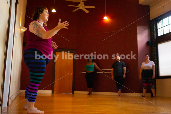 Plus Size & Diverse Stock Photo: Fat Dance Class - Body Liberation Photos & Stock