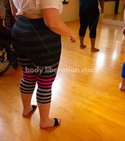 Plus Size & Diverse Stock Photo: Fat Dance Class - Body Liberation Photos & Stock