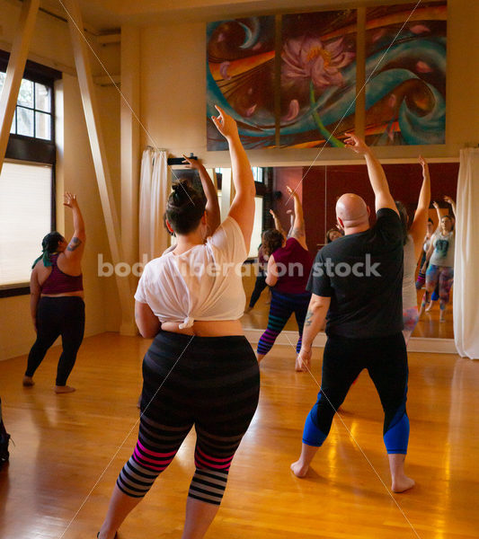 Plus Size & Diverse Stock Photo: Fat Dance Class - Body Liberation Photos & Stock