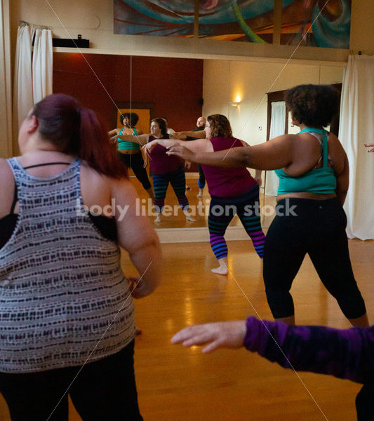 Plus Size & Diverse Stock Photo: Fat Dance Class - Body Liberation Photos & Stock