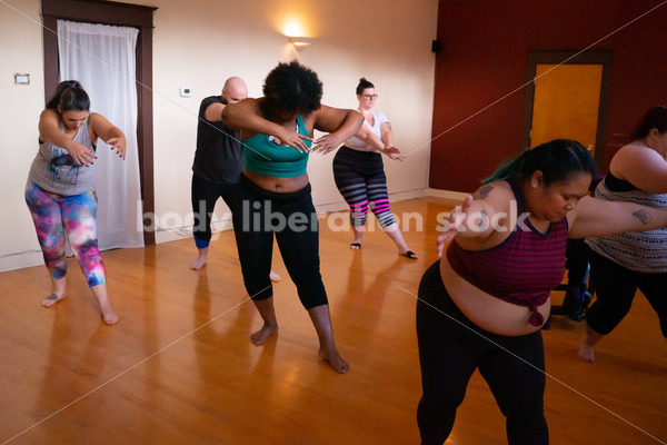 Plus Size & Diverse Stock Photo: Fat Dance Class - Body Liberation Photos & Stock