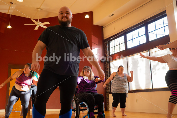 Plus Size & Diverse Stock Photo: Fat Dance Class - Body Liberation Photos & Stock