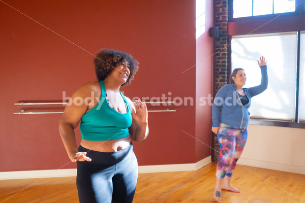 Plus Size & Diverse Stock Photo: Fat Dance Class - Body Liberation Photos & Stock