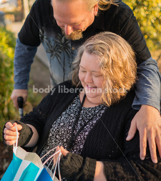 Retail Microstock Image: Older Couple on Shopping Trip - Body Liberation Photos