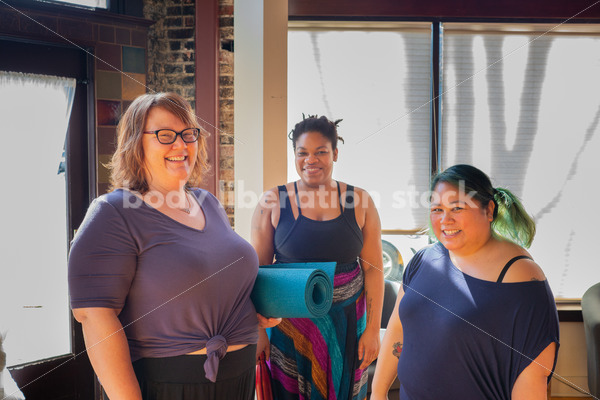 Stock Photo: Diverse Yoga Studio - Body positive stock and client photography + more | Seattle