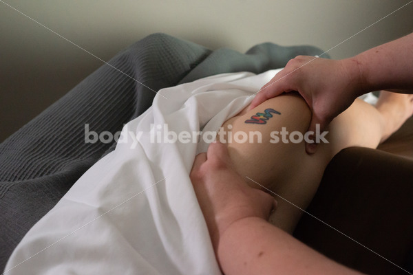 Stock Photo: Fat Massage Therapist and Patient - Body Liberation Photos