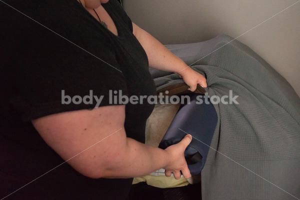 Stock Photo: Fat Massage Therapist and Patient - Body Liberation Photos