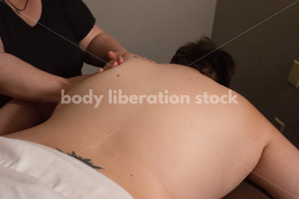 Stock Photo: Fat Massage Therapist and Patient - Body Liberation Photos