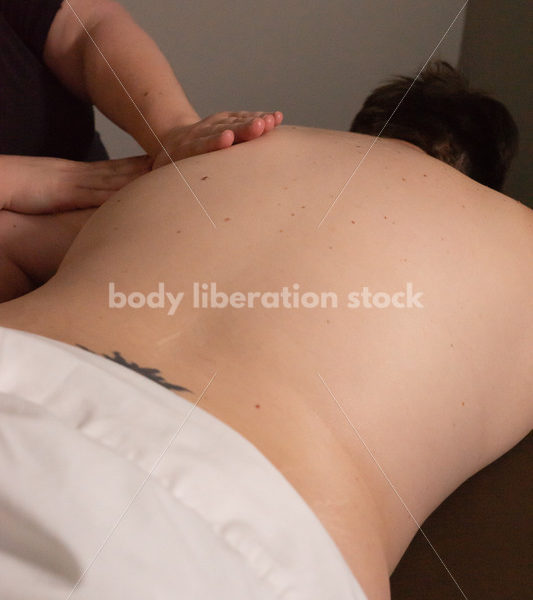 Stock Photo: Fat Massage Therapist and Patient - Body Liberation Photos