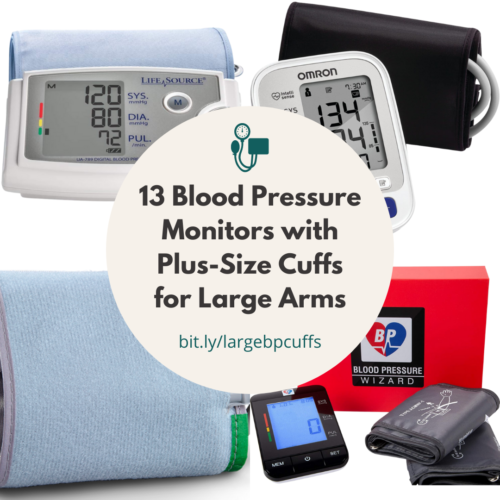 14 Blood Pressure Monitors with Plus-Size Cuffs for Large Arms - Body ...