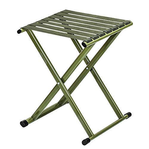 Folding Stool 17.8 Height Heavy Duty Camping Stool Outdoor Portable Chair  Hold up to 600 lbs for Walking Hiking Fishing - It's time you were seen ⟡  Body Liberation Photos