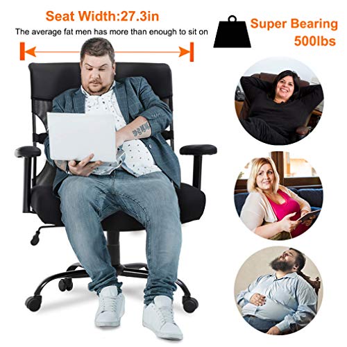 Big and Tall Office Chair 500lbs Wide Seat Desk Chair Ergonomic Computer  Chair - Body liberation for all! Body positive stock and client photography  + more | Seattle