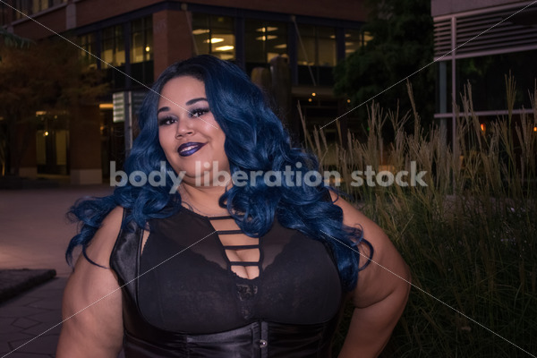 Multiracial Woman In Seattle’s International District - Body Liberation Photos & Stock