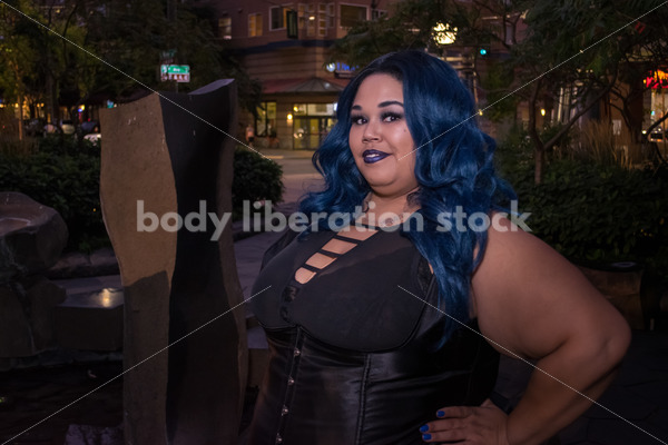 Multiracial Woman In Seattle’s International District - Body Liberation Photos & Stock