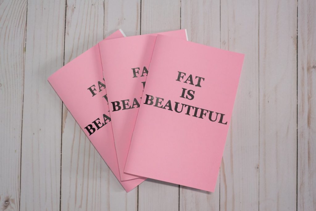 Fat is Beautiful Zine Body liberation for all! Body positive stock