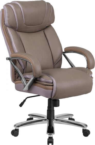 Husky Office® 500 lb Capacity Big & Tall Leather Executive Chair - Body