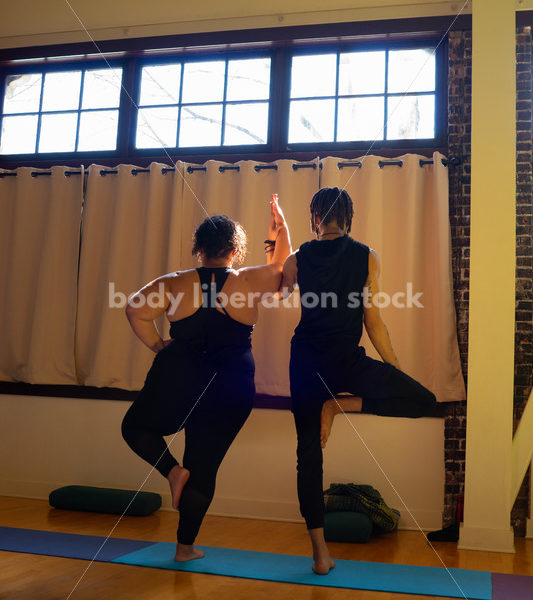 Diverse Yoga Stock Photo: Inclusive Yoga Class - Body positive stock and client photography + more | Seattle