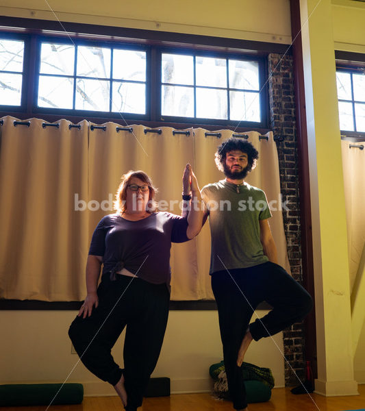 Diverse Yoga Stock Photo: Inclusive Yoga Class - Body positive stock and client photography + more | Seattle