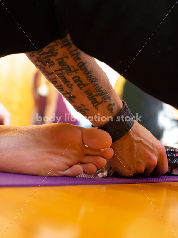 Diverse Yoga Stock Photo: Inclusive Yoga Class - Body Liberation Photos