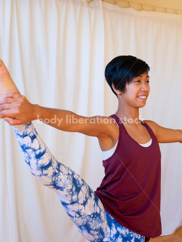 Diverse Yoga Stock Photo: Woman of Color - Body Liberation Photos
